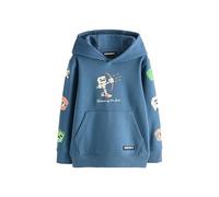 NEXT Garçon Sweat à Capuche Minecraft Bleu 6 Ans