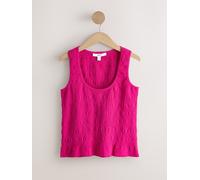 next Gilet à Col dégagé froncé en modal Rose FR 46 (EU 44)