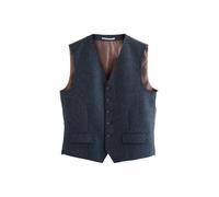 Next Gilet de costume 'Abraham Moon' bleu marine / anthracite, Taille 38