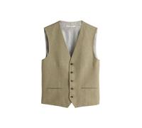 Next Gilet de costume beige foncé / kaki, Taille 36