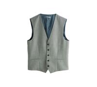 Next Gilet de costume bleu-gris / vert clair, Taille 34
