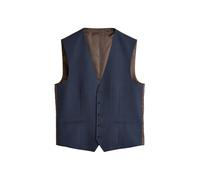 Next Gilet de costume bleu marine / marron, Taille 44