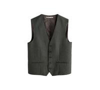 Next Gilet de costume gris clair / vert chiné, Taille 38
