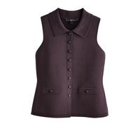 Next Gilet 'Smart' chocolat, Taille S