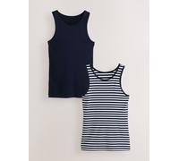 Next Gilets à col montant en coton côtelé 2 Lot bleu FR 38 (EU 36)