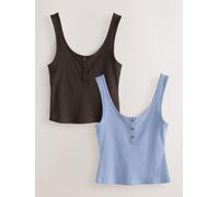 next Gilets côtelés 2 Pack Brun FR 38 (EU 36)