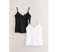 next Gilets rafraîchissants adaptés à la ménopause 2 Pack Noir FR 42 (EU 40)