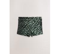 Next Green/Black Leopard Print Shorts Bikini Bottoms