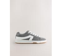 Next Grey Forever Comfort Chunky Lace-Up Side Stripe Trainers
