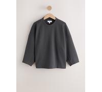 Next Grey N. Premium Brushed Wide Sweatshirt