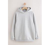 Next Grey Relaxed Fit Heavyweight Longline Hoodie