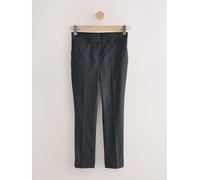 Next Grey Slim Check Sculpting Tailored Trousers
