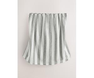 Next Grey/White Stripe Shell Top
