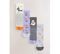 Next Haloween Dogs Ankle Socks 4 Pack