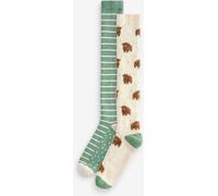 Next Hamish The Highland Cow Welly Socks 2 Pack