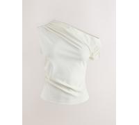 next Haut asymétrique sans manches drapé naturel FR 44 (EU 42)