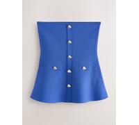 next Haut bandeau péplum en maille intelligente bleu L Regular (FR 46-48)