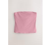 Next Haut bandeau sans manches doux et fluide Rose FR 50 (EU 48)