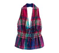 Next Haut bleu foncé / vert / violet / rose foncé, Taille XS