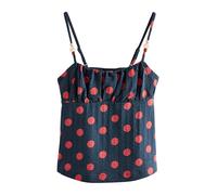 Next Haut bleu marine / rouge, Taille S