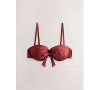 Next Haut de bikini bandeau à armatures et naud rouge 32 DD