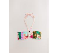 Next Haut de bikini bandeau à col nu quincaillerie