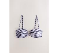Next Haut de bikini bandeau filaire bleu 105 G