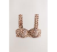 Next Haut de bikini bandeau filaire Brun 32 DD