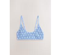 Next Haut de Bikini froncé Raccourci bleu FR 42 (EU 40)