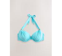 next Haut de bikini rembourré à bretelles et halter à armatures bleu 32 DD