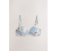 next Haut de bikini rembourré à bretelles perlées et armatures crème 105 B