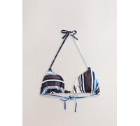 next Haut de Bikini triangle à perles Brun FR 40 (EU 38)