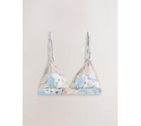 Next Haut de bikini triangle Whipstitch bleu FR 52 (EU 50)