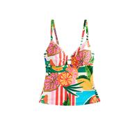 Next Haut de tankini aqua / vert / orange / rose, Taille 4XL