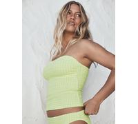 Next Haut de tankini bandeau jaune FR 48 (EU 46)