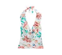 Next Haut de tankini crème / turquoise / vert foncé / rose ancienne, Taille S