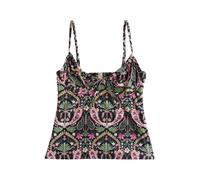 Next Haut de tankini noisette / vert / rose / noir, Taille XS