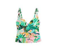 Next Haut de tankini vert / corail / rose, Taille 5XL