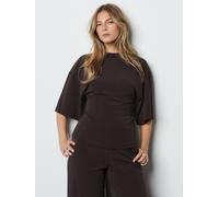 Next Haut drapé à manches mi-longues à taille cintrée