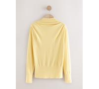 Next Haut drapé en maille à col bénitier