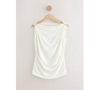 Next Haut drapé sans manches avec quincaillerie