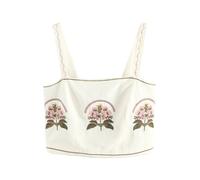 Next Haut écru / kaki / rose, Taille 6XL