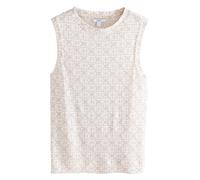 Next Haut écru / orange pastel / rose foncé, Taille XXL