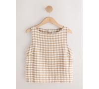 Next Haut en lin Blend coquillage boutonné