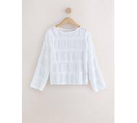 Next Haut froncé à Manches longues et Col rond