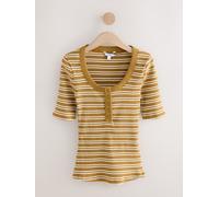 Next Haut Henleys boutonné à larges côtes