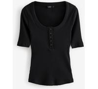 Next Haut Henleys boutonné à larges côtes