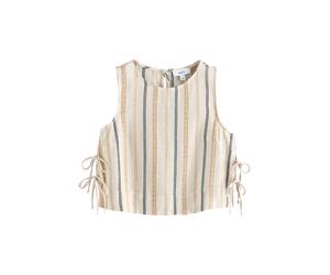 Next Haut ivoire / bleu pastel / jaune clair, Taille 6XL