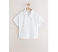 Next Haut polo zippé à manches courtes écru EU 48 (UK 20)
