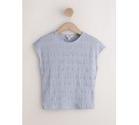 Next Haut texturé à Col rond froncé à manches courtes